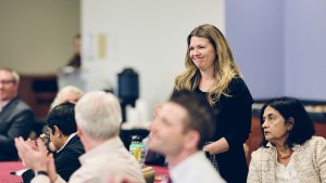 Holly Hunsberger, PhD, has received a $3.4 million NIH grant to investigate whether hormonal changes during perimenopause contribute to women’s increased risk of Alzheimer’s disease.