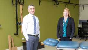 Frank DiLiberto PT, PhD (director) and Maxine Olson PhD (Engineer, Manager)
