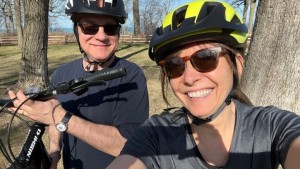 Aron and Alice near Fort Sheridan in Highwood, Il.