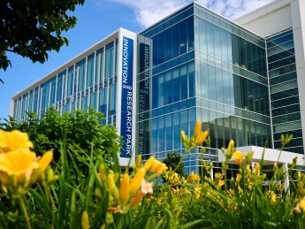 Rosalind Franklin University's Innovation and Research Park is designed for collaboration among academic and industry scientists and entrepreneurs.