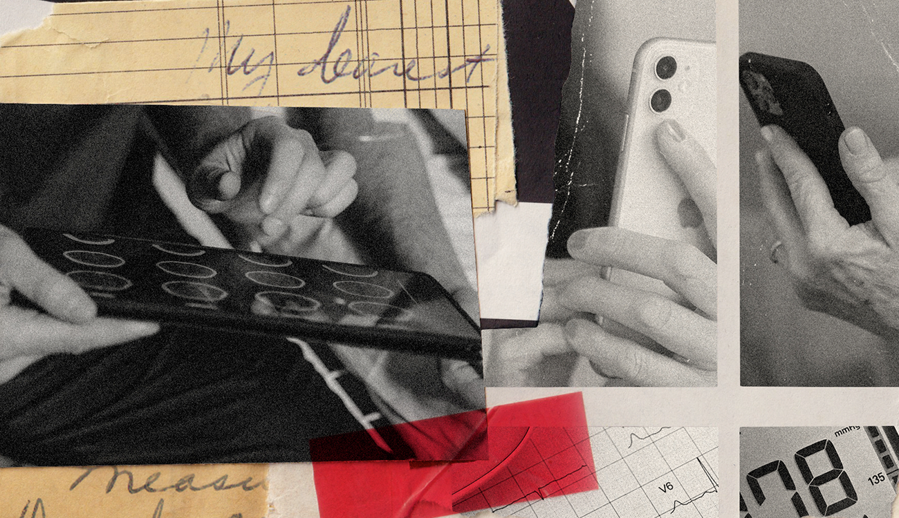 Cell phone collage