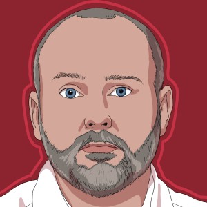 A portrait of Max Thomsen