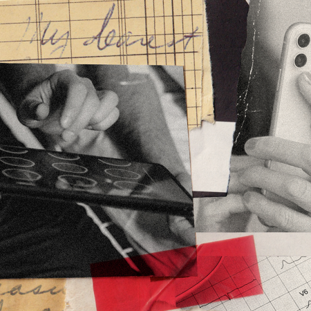 Cell phone collage